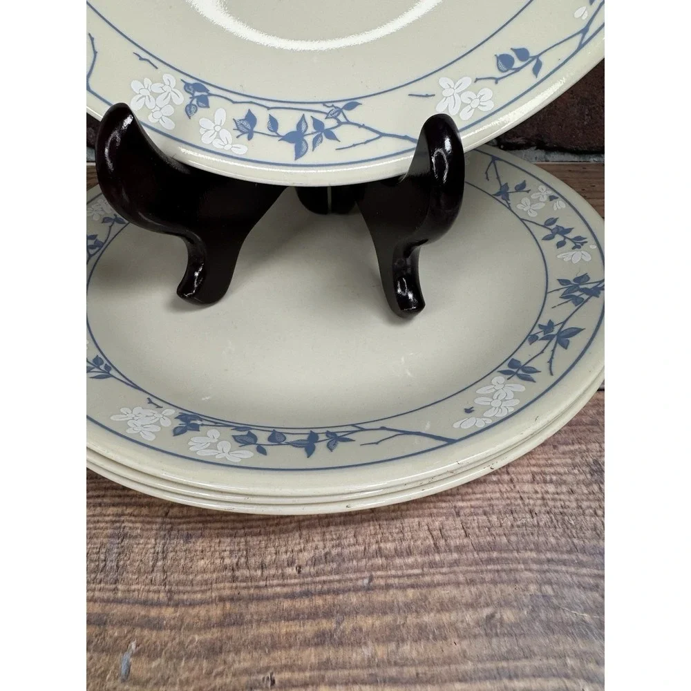 Corelle First of Spring Dinner Plates Set Of 4 Floral Country Farmhouse 90s